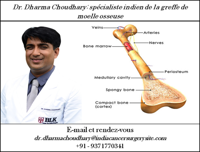 Dr. Dharma Choudhary spécialiste indien de la greffe de moelle osseuse